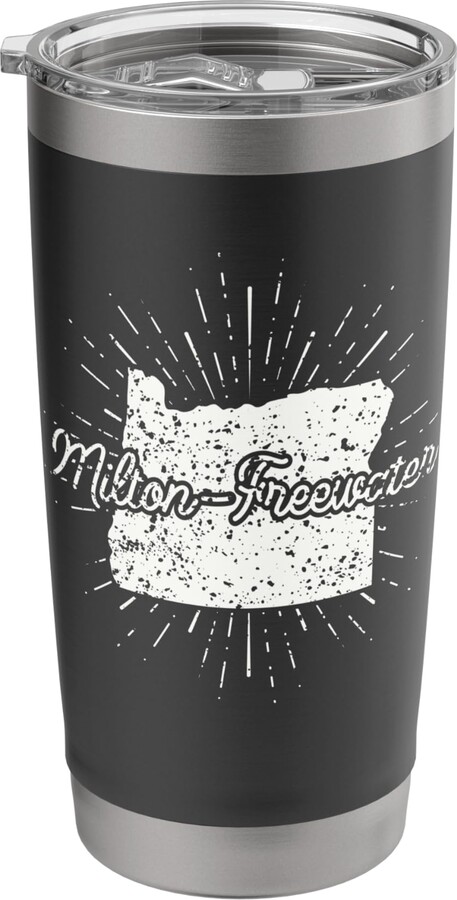 Oregon City Apparel Milton-Freewater Oregon Stainless Steel Insulated Tumbler