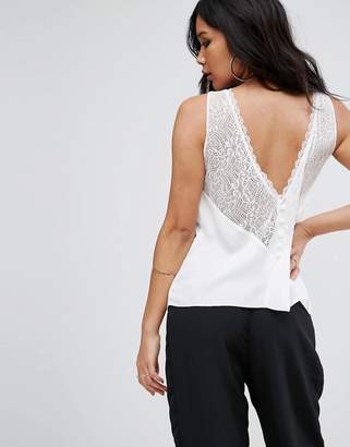 ASOS DESIGN Tank With Lace Detail