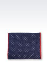 Thumbnail for your product : Armani Jeans Scarf In Logo Patterned Wool And Viscose