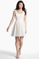 Thumbnail for your product : Donna Morgan 'Natalie' Lace Fit & Flare Dress