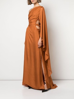 Cult Gaia Cosette asymmetric gown