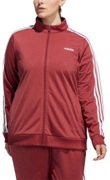 red adidas warm up suit