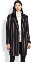Thumbnail for your product : Elizabeth and James Iris Striped Boyfriend Coat