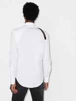Thumbnail for your product : Alexander McQueen Logo shoulder strap shirt