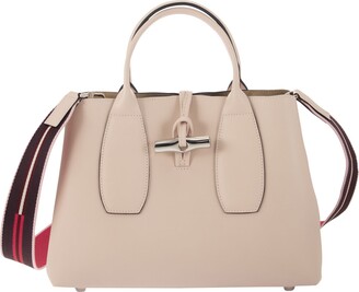 Loving this pretty pink Longchamp tote! 💕 It's on sale right now