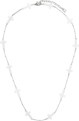 DSQUARED2 Jesus Double Chain Necklace - ShopStyle Jewelry