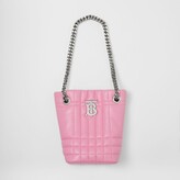 Thumbnail for your product : Burberry Mini Quilted Lambskin Lola Bucket Bag