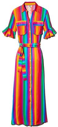 All Things Mochi Leilani Rainbow Stripe Dress