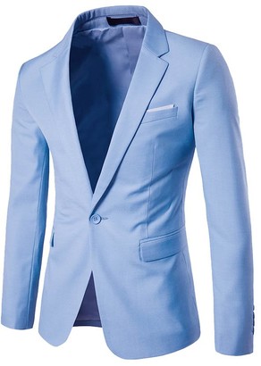 Mens Light Blue Blazer | Shop the world's largest collection of fashion |  ShopStyle UK