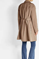 Thumbnail for your product : Brunello Cucinelli Coat with Silk