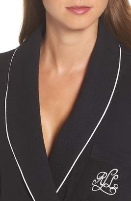Lauren Ralph Lauren Quilted Collar Robe
