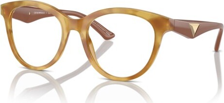 Emporio Armani EA3236 52mm Woman Cat Eye Sunglasses Demo Lens Lens
