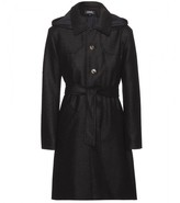 Thumbnail for your product : A.P.C. Hooded wool coat