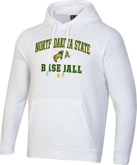 North Dakota State Bison Under Armour Hoodie Small White