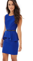 Thumbnail for your product : Forever 21 contemporary sleeveless peplum dress