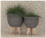 Thumbnail for your product : Peyton Lane Set Of 3 Fiberclay Wood Planters