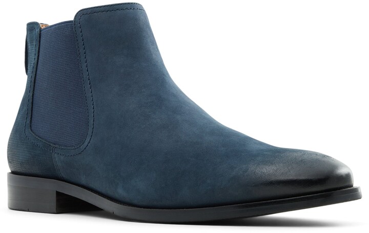 Navy Chelsea Boots | Shop the world's largest collection of fashion |  ShopStyle