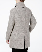 Thumbnail for your product : Calvin Klein Size Asymmetrical Funnel-Collar Walker Coat