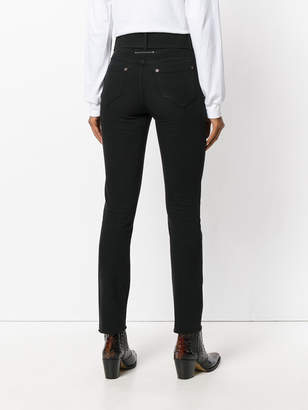 MM6 MAISON MARGIELA belted bootcut jeans