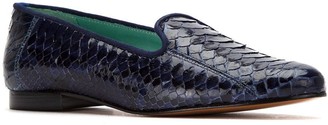 Blue Bird Shoes Perforated Suede Loafer