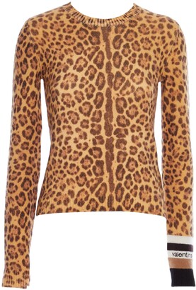 Beige Leopard Print Women's Sweaters | Shop the world's largest collection  of fashion | ShopStyle