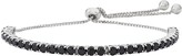 Thumbnail for your product : Unbranded Designs by Gioelli Sterling Silver Black Spinel Lariat Bracelet