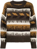 Thumbnail for your product : Etoile Isabel Marant Striped Intarsia Jumper