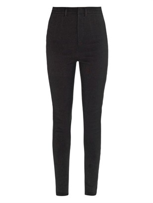 Givenchy High-rise skinny-leg jersey trousers