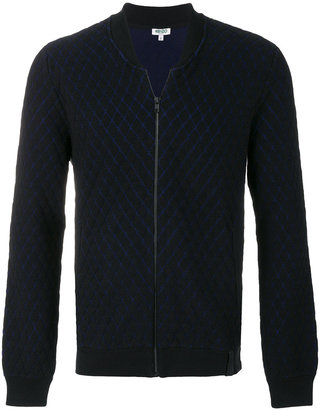 Kenzo quilted effect cardigan