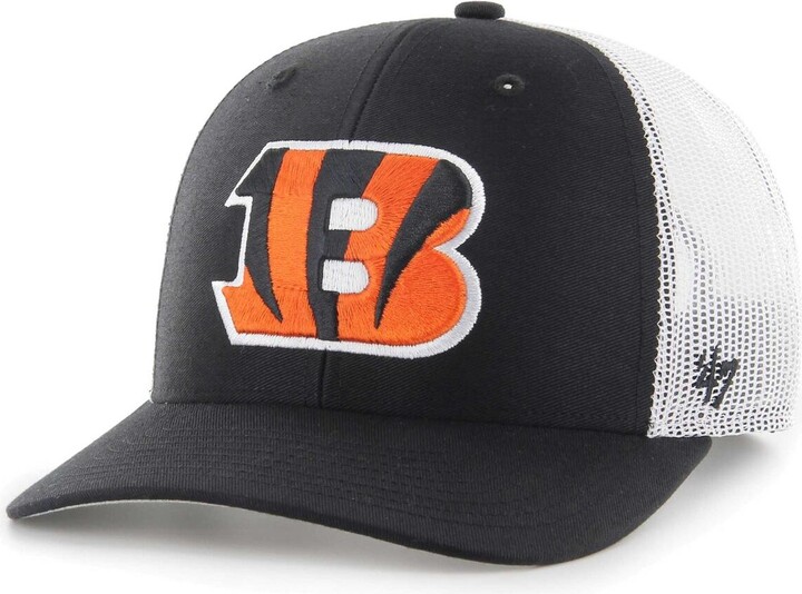 47 Cincinnati Bengals Black/Orange Crosstown Two-Tone Hitch Adjustable Hat