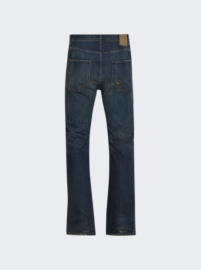 Enfants Riches Deprimes Straight Leg Jeans Blue
