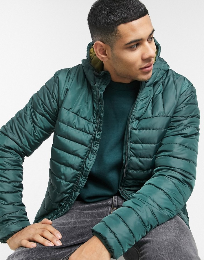 only and sons puffer jacket