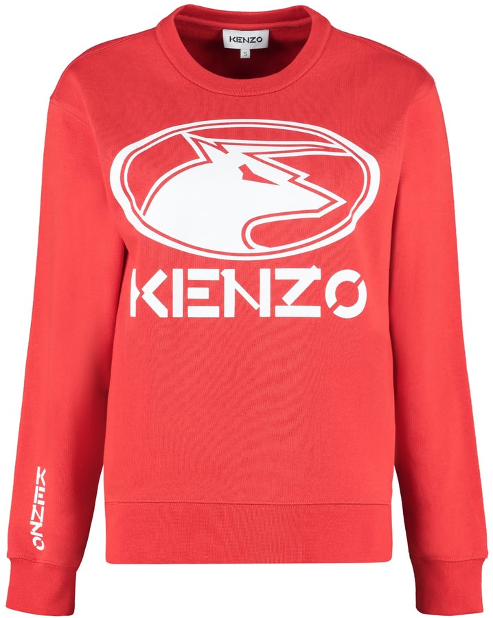 Kenzo Red Women's Sweatshirts & Hoodies | ShopStyle