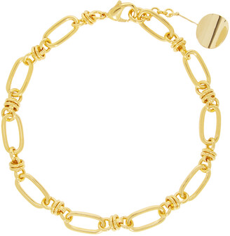 Mounser Gold Hops Collar Necklace