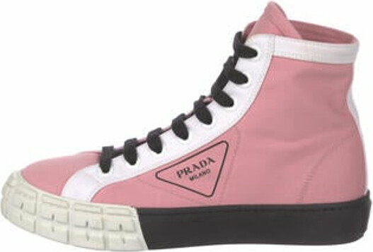 Prada Women's Pink Sneakers & Athletic Shoes | ShopStyle