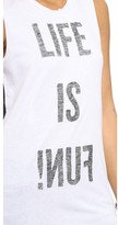 Thumbnail for your product : Zoe Karssen Life Is Fun Tank