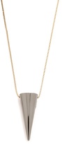 Thumbnail for your product : Magid Sarah Large Metal Cone Pendant Necklace