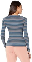Thumbnail for your product : Madewell Dove Top Drapey Rib in Nashville Stripe