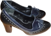 Thumbnail for your product : Tara Jarmon Blue Leather Heels