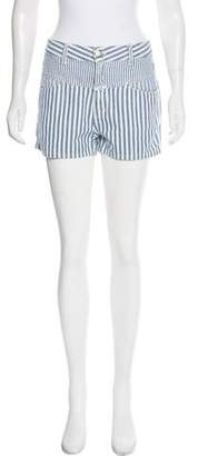 Closed High-Rise Striped Shorts w/ Tags