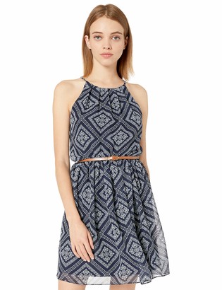 Amy Byer A. Byer Belted Casual Dress (Junior's)