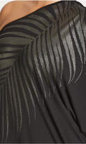Thumbnail for your product : City Chic Shimmer Palm Maxi Dress