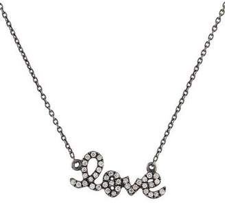 Sydney Evan 14K Diamond 'love' Pendant Necklace