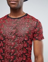Thumbnail for your product : Reclaimed Vintage Inspired Lace T-Shirt