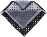 Thumbnail for your product : Jos. A. Bank Four Color Dot Solid Pocket Square- Black
