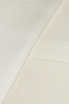 Thumbnail for your product : J.Crew Collection satin-trimmed wool-piqué tuxedo blazer