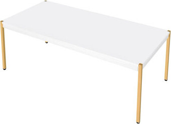 Rectangular Wooden Top Coffee Table