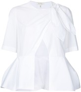 Thumbnail for your product : DELPOZO Wrap-Style Knotted Blouse