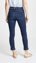 Thumbnail for your product : Veronica Beard Jean Debbie Jeans with Fraying
