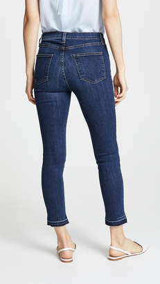 Veronica Beard Jean Debbie Jeans with Fraying